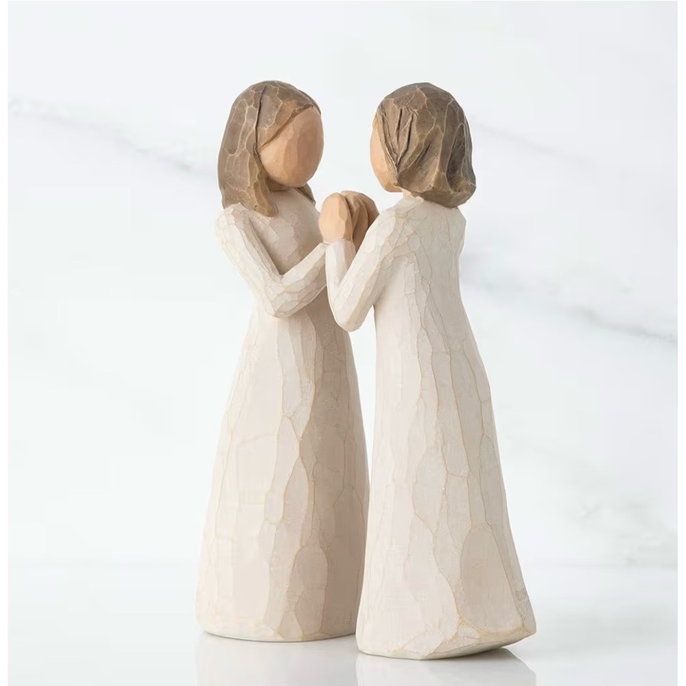 Willow Tree "Sisters by Heart" Set of 2 Susan Lordi 2000 Demdaco - Picture 2 of 7